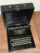 Kappel mechanikus antik táskaírógép eredeti dobozában