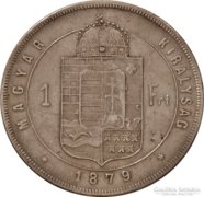Ferencz József ezüst forint 1879