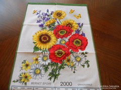 Textil  naptár 2000-es 40x70 cm