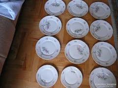 Stadtlengsfeld porcelán tányérok 12 db