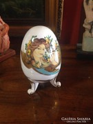 Hollóházi porcelán tojás  ( Faragó ) , eladó
