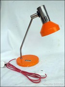 Narancs retro  olvasó lámpa 60-as évek 