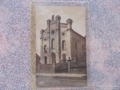 Kaposvár, 1920.Képeslap, Zsinagóga