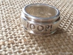 Ezüst márkás JOOP gyűrű 17.5mm