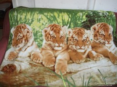Tündéri tigrises pléd, takaró 165 cm x 120 cm
