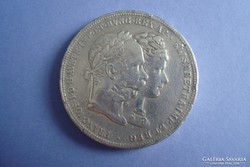1879 Feenc József ezüst 2 Gulden