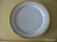Alföldi porcelán aranyozott tányér