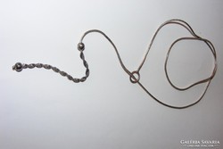 Ezüst nyaklánc modern,egyedi. 60 cm-es