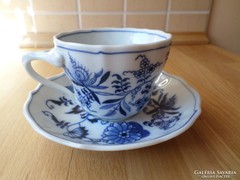 Blue Danube hagymamintás porcelán csésze szett