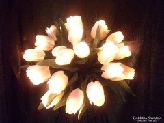 Tulipán csokor lámpa ,dekor csokor 