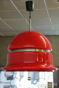 Piros retro design mennyezeti lámpa