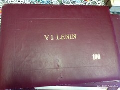 Lenin rézkarc mappa  ( 14db )