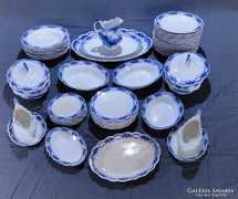 0B834 Antik STERLING porcelán étkészlet 67 db