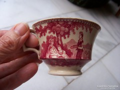 Antik Davenport csésze az 1830-as évekből