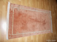 Nepáli kézi csomózású szőnyeg 160+rojt x 90 cm