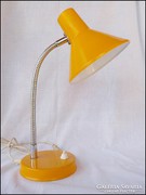 Retro gégecsöves narancs  olvasó lámpa 