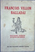 Francois Villon Balladái
