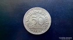 50 pfennig 1921 A.