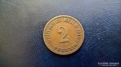 2 pfennig 1910 A.
