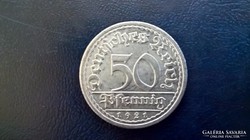 50 pfennig 1921 A.