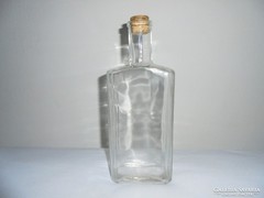 Régi pincetok üveg palack - 1900-as évek elejéről