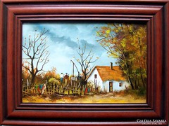 A régi ház körül-- Sztopka Anna festmény--5 napig--