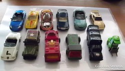 Autómodell gyűjtemény. 12 darab. 1979-2001, Matchbox, Hot Wh