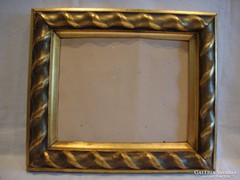 Vastag arany-fa képkeret falc 25x31 cm 