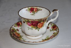 Royal Albert Old Country Roses teás csésze alátéttel 2