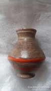 Gorka Lívia jelzett kicsi váza - small, signed ceramic vase