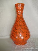 Narancs színű Gorka kerámia  váza