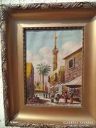Orientalista festmény jelzett Török? Lásd a fotókat  S. Dag 