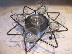 Candle holder with 5 branches or drink set for sale!