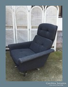 retro,kényelmes forgó fotel