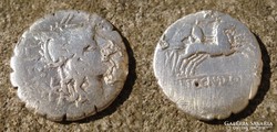 L. Licinius Crassus  Ke:118  Republic Ag dénár  3,6 gramm