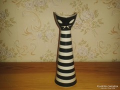 Art Deco Zsolnay macska váza macskaváza cica váza cicaváza