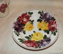 Rózsa motívumos Gránit tányér R!!!