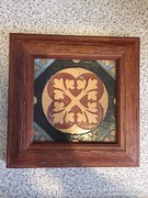 Zsolnay tile.