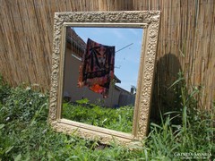Antik hatalmas tükör(73cmx86 cm)LEÍRÁST OLVASD! NO POSTA!