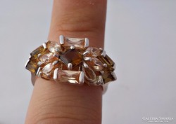 Cirkónia köves  ezüst gyűrű