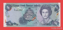 UNC Kajmán-szigetek 1 Dollár (015)
