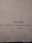 1885 Károli Gáspár!! Biblia
