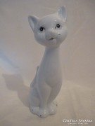 Art Deco cica-macska szobor,figura 20 cm.