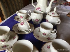 Bernadotte kávés 6 szem porcelánkészlet