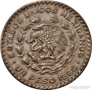 Mexikói ezüst 1 peso 1966