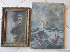 Vihartvert régi festmények