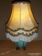 Szecessziós ernyős kerámia asztali lámpa