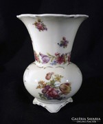 Q618 Régi Bavaria porcelán váza