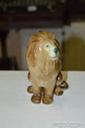 Zsolnay oroszlán figura