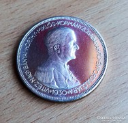 UNC Horthy ezüst 5 pengő 1930  U.P. JELÖLT